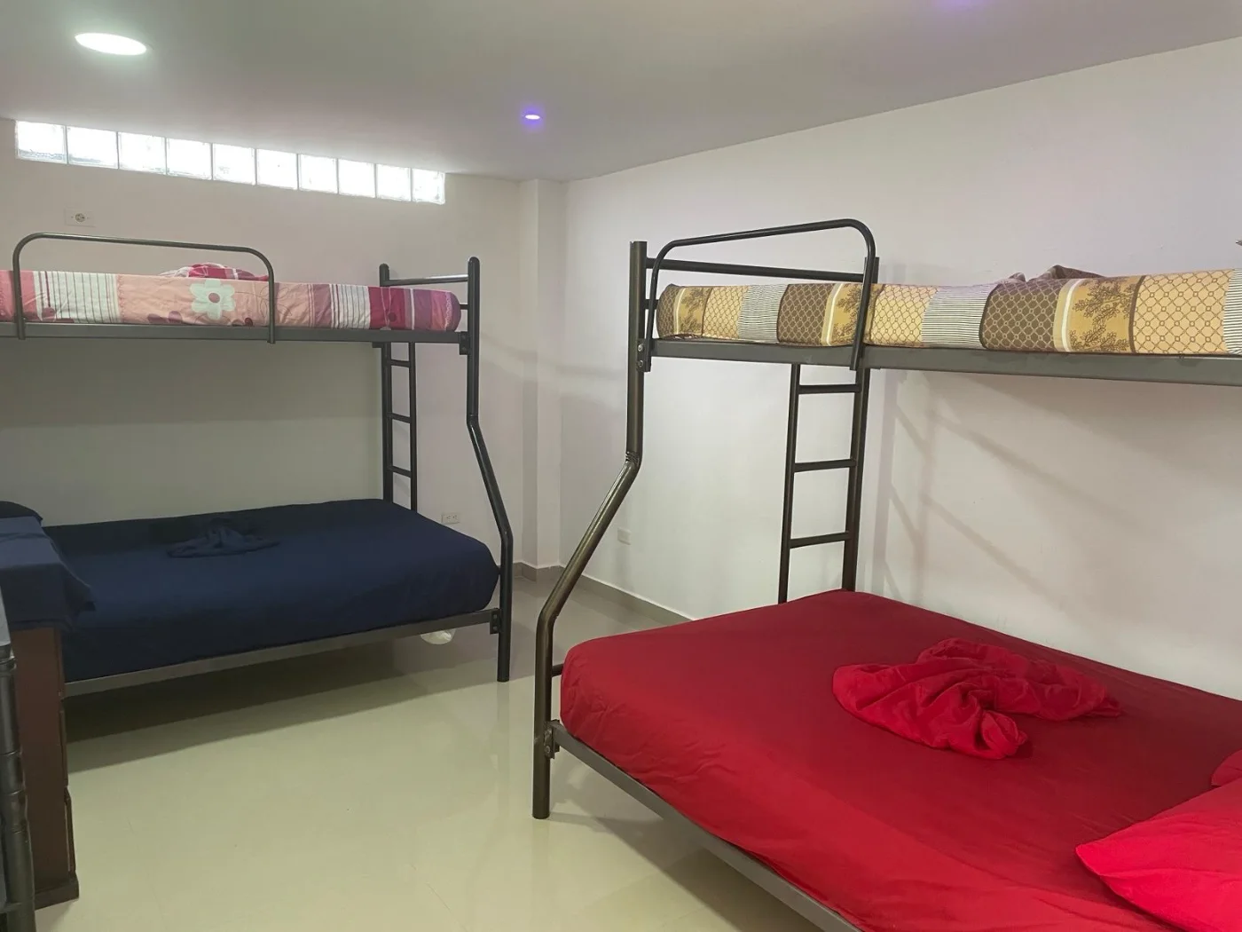 Habitación con dos literas